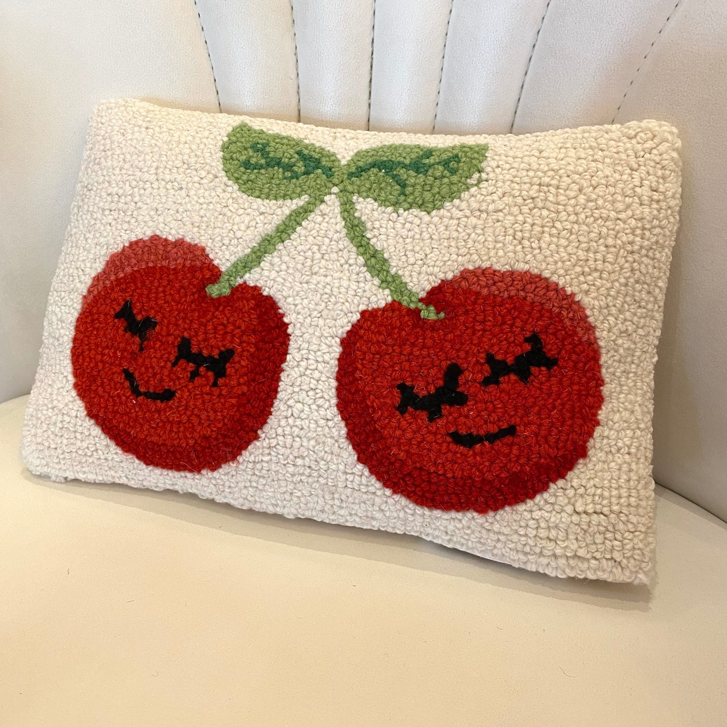 Mini Cherries Hook Pillow