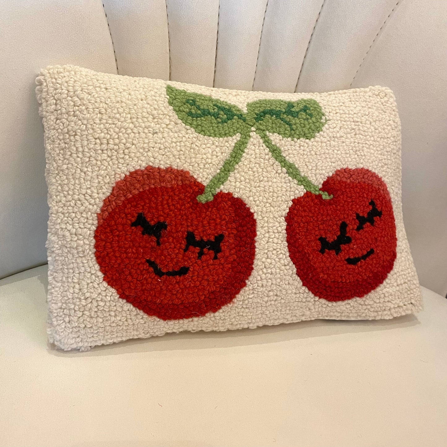 Mini Cherries Hook Pillow